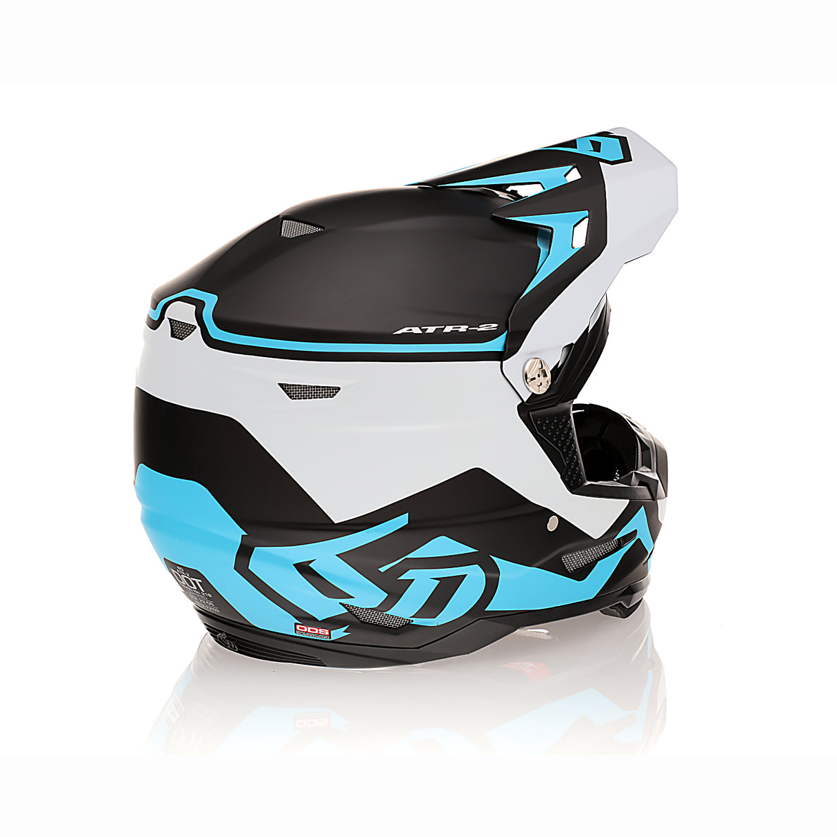 6D ATR-2 Drive Cyan Helmet