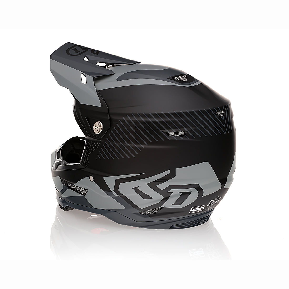 6D ATR-2 Fusion Black Helmet