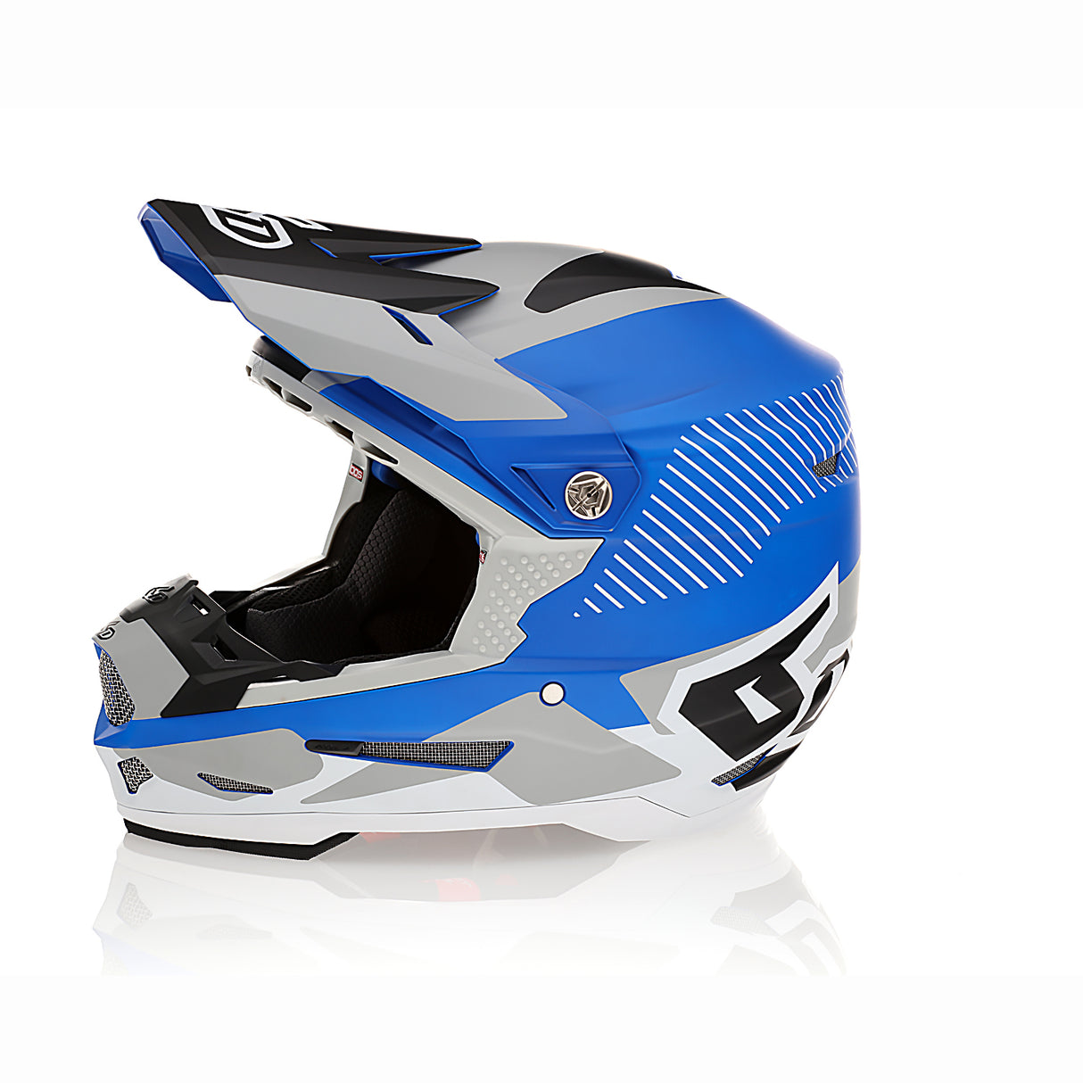 6D ATR-2 Fusion Blue Helmet