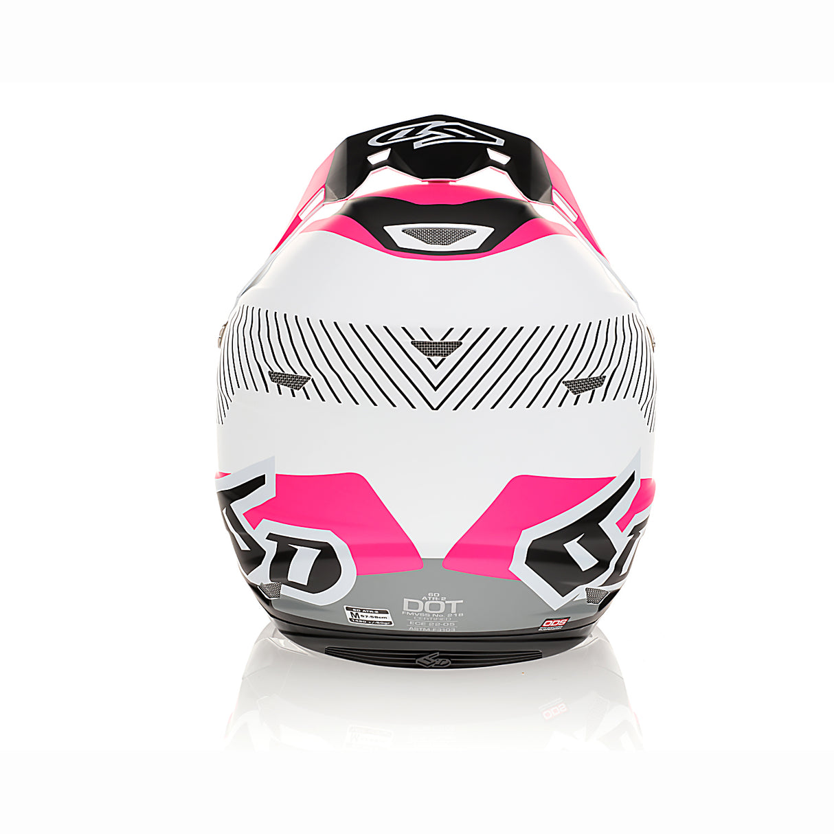 6D ATR-2 Fusion Neon Pink Helmet