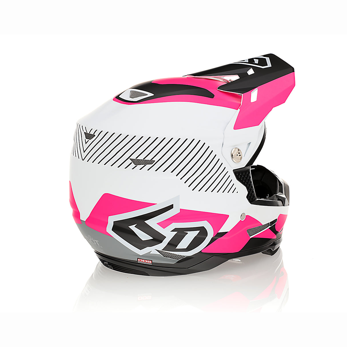 6D ATR-2 Fusion Neon Pink Helmet