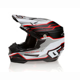 6D ATR-2 Phase White/Red Helmet