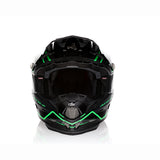 6D ATR-2 Phase Black/Green Helmet