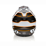 6D ATR-2 Phase White/Orange Helmet