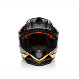 6D ATR-2 Phase White/Orange Helmet