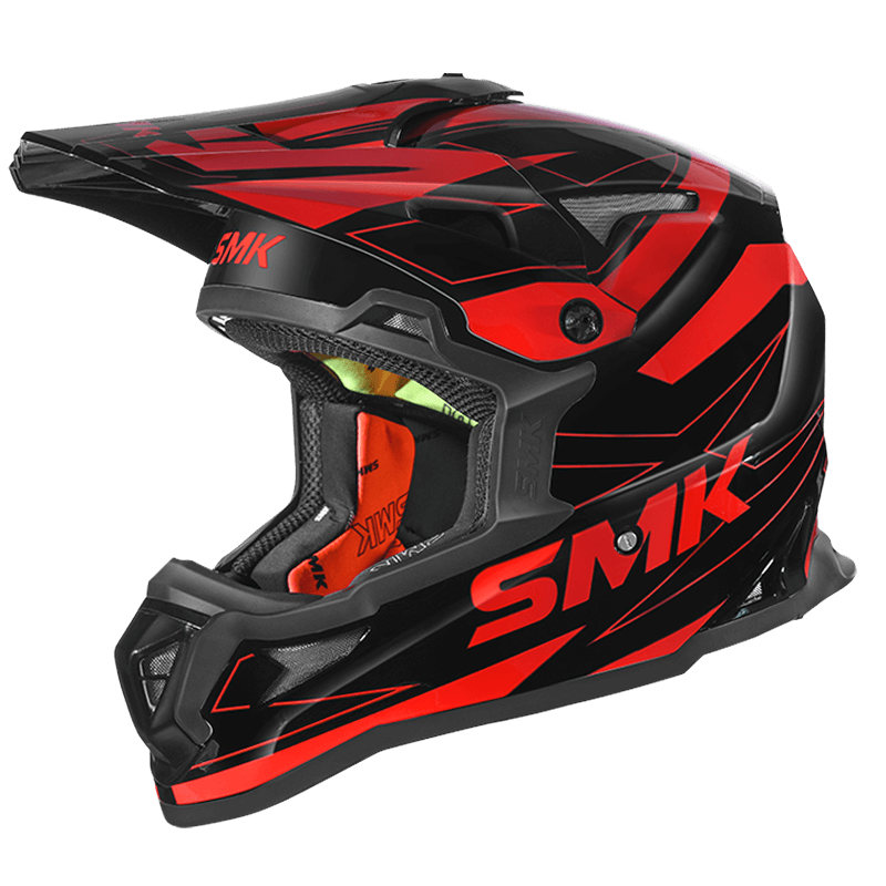 SMK Allterra Slope Black/Red MA230 Helmet