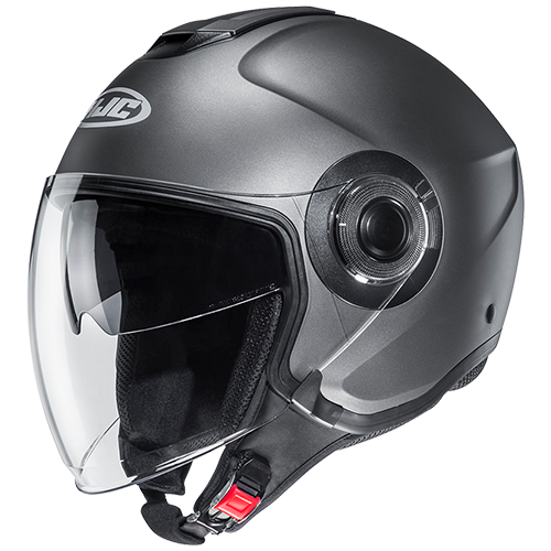 HJC i40N Semi Flat Titanium Helmet