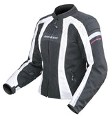 DriRider Airstream Black/White Textile Womens Jacket