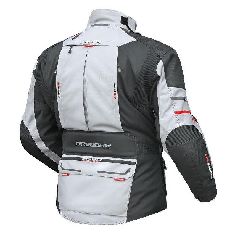 DriRider Vortex Adventure 2 All Season Grey/Black Textile Jacket