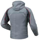 DriRider Atomic Grey Textile Hoodie Jacket