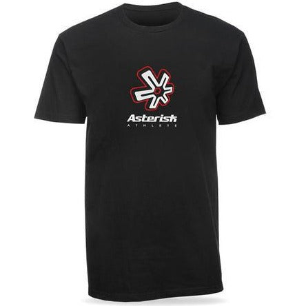 Asterisk Casual Wear Athlete Black Tee