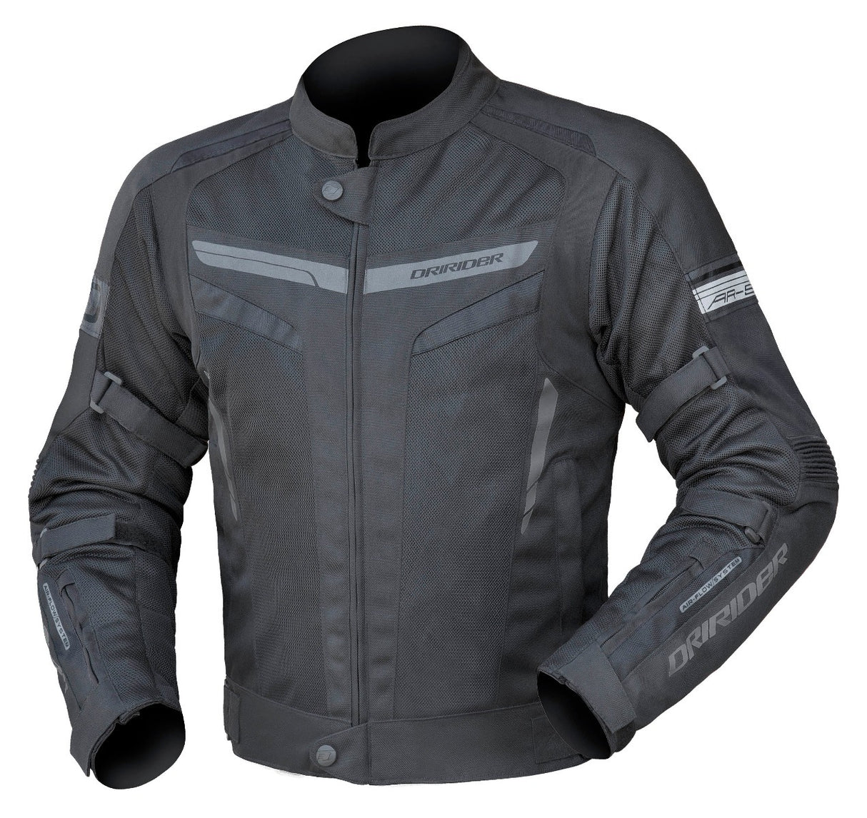 DriRider Air-Ride 5 Black/Black Textile Jacket [8XL][INTERNAL]