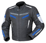 DriRider Air-Ride 5 Black/Blue Textile Jacket