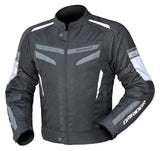 DriRider Air-Ride 5 Black/White/Grey Textile Jacket