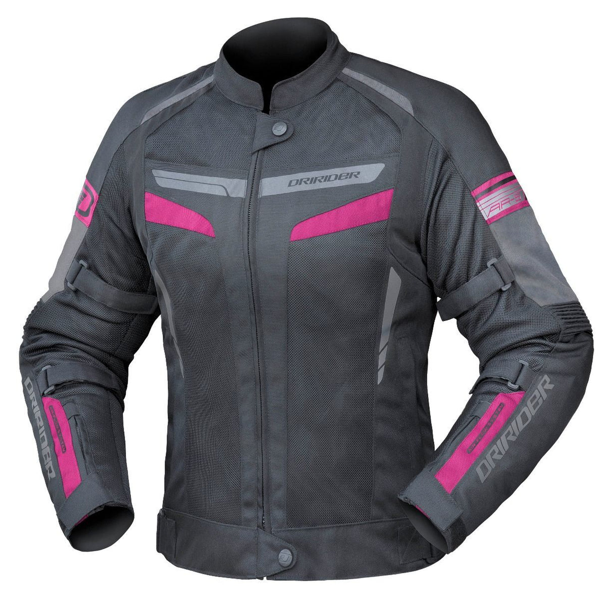 DriRider Air-Ride 5 Black/Pink Textile Womens Jacket