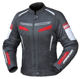 DriRider Air-Ride 5 Black/Red Textile Womens Jacket