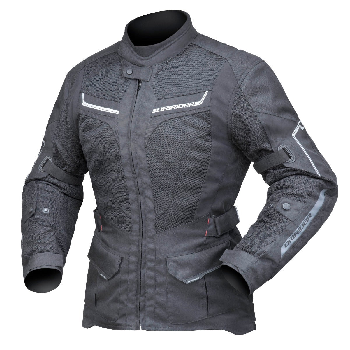 DriRider Apex 5 Airflow Black Textile Womens Jacket