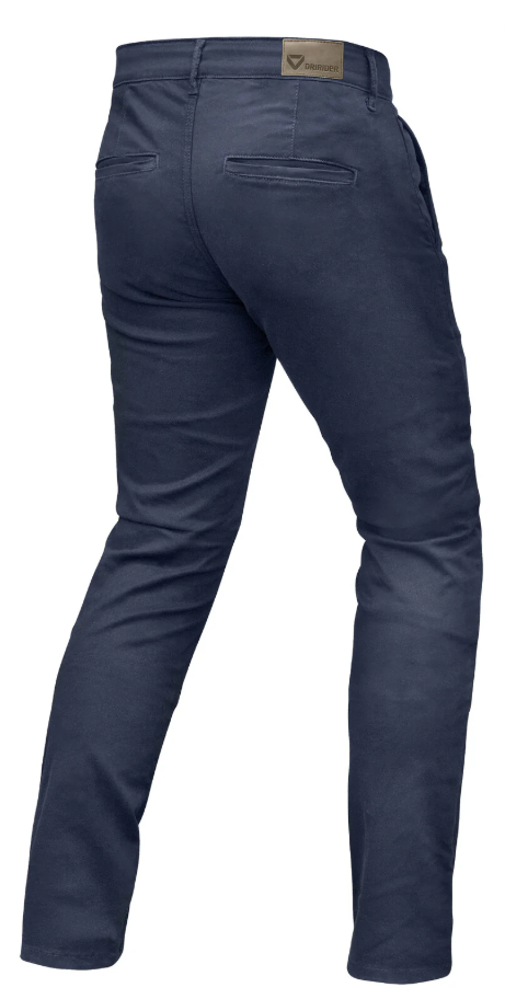 DriRider Titan Chinos Navy Regular Leg Protective Pants [Size:40] [INTERNAL]