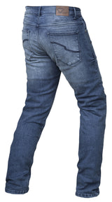 DriRider Titan Blue Wash Regular Leg Protective Jeans [Size: 28]