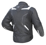 DriRider Climate Pro V Black/White Textile Jacket