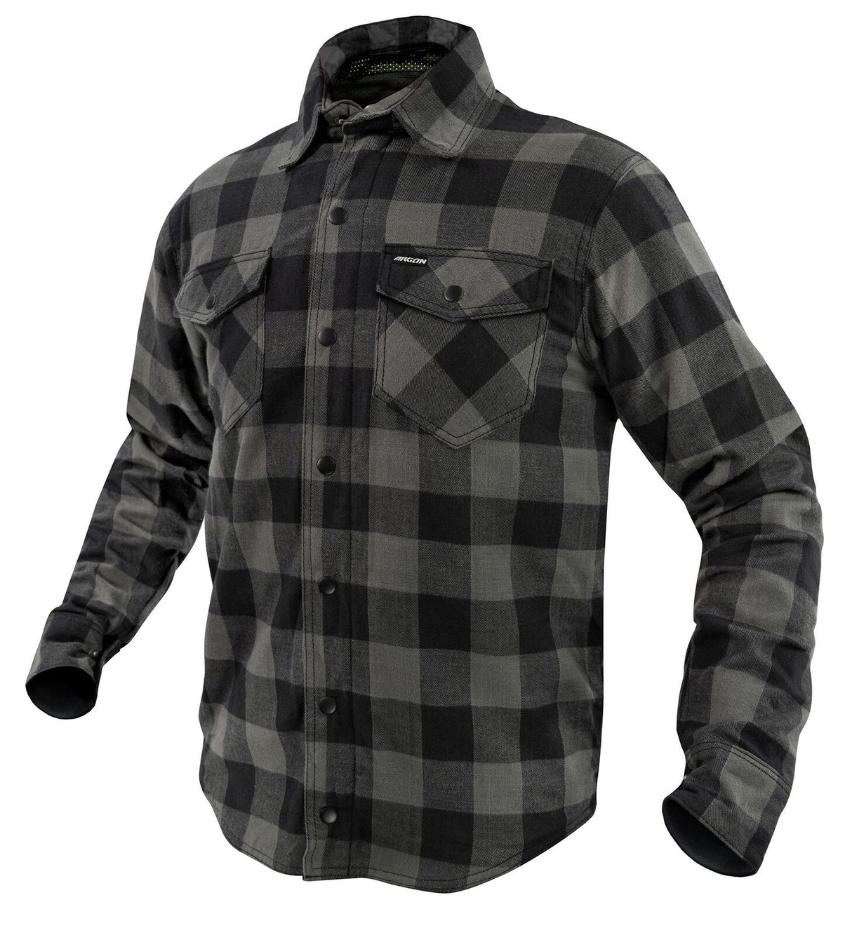 Argon Hatchet Black/Grey Womens Flanno Riding Shirt