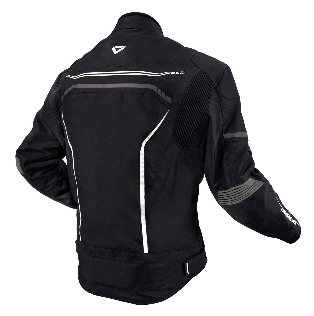 DriRider Origin Black/White Textile Jacket
