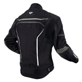 DriRider Origin Black/White Textile Jacket