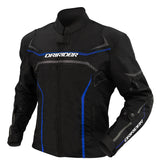 DriRider Origin Black/Blue Textile Jacket