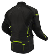 DriRider Compass 4 Black/Hi-Vis Yellow Textile Jacket