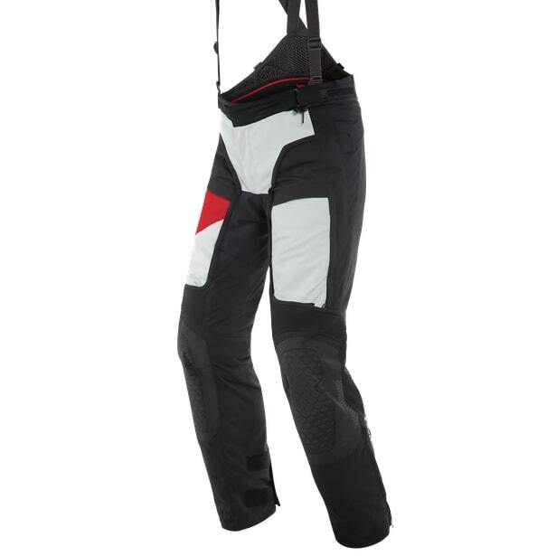 Dainese D-Explorer 2 Gore-Tex Glacier Grey/Lava Red/Black Waterproof Textile Pants