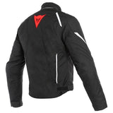 Dainese Laguna Seca 3 D-Dry Black/Lava Red/White Waterproof Textile Jacket