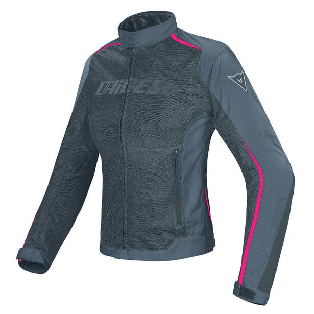 Dainese Hydraflux 2 Air Lady D-Dry Black/Ebony/Fuchsia Waterproof Textile Womens Jacket