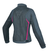 Dainese Hydraflux 2 Air Lady D-Dry Black/Ebony/Fuchsia Waterproof Textile Womens Jacket