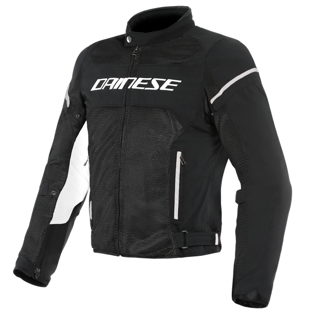 Dainese Air Frame D1 Tex Black/Black/White Textile Jacket