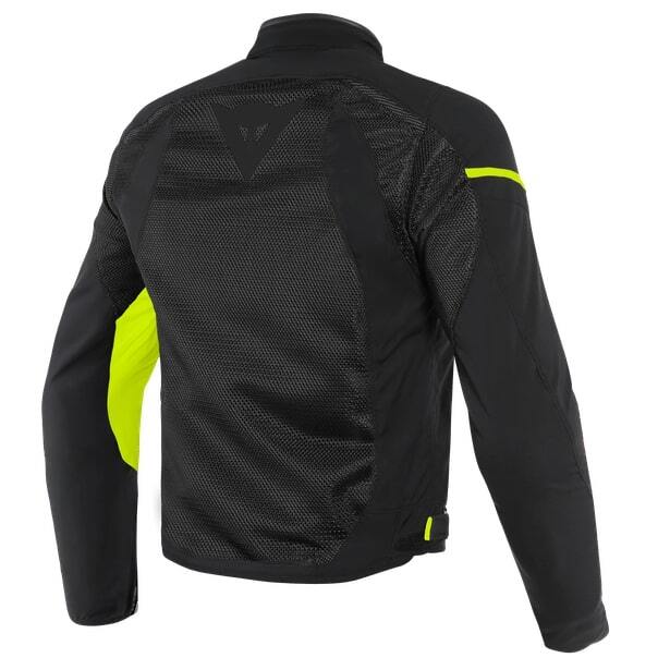 Dainese Air Frame D1 Tex Black/Black/Fluro Yellow Textile Jacket