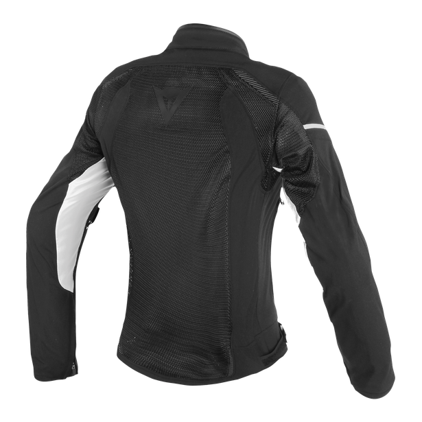 Dainese Air Frame D1 Tex Lady Black/Black/White Textile Womens Jacket