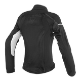 Dainese Air Frame D1 Tex Lady Black/Black/White Textile Womens Jacket