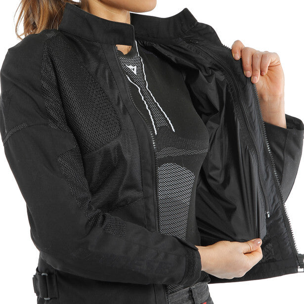 Dainese Air Tourer Tex Lady Black/Black/Black Textile Womens Jacket