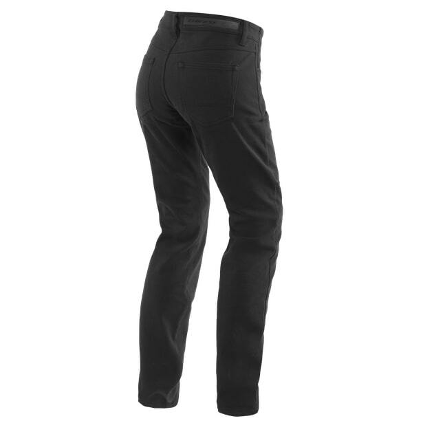 Dainese Slim Black Textile Womens Pants