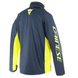 Dainese Storm 2 Unisex Black Iris/Fluro Yellow Rain Jacket