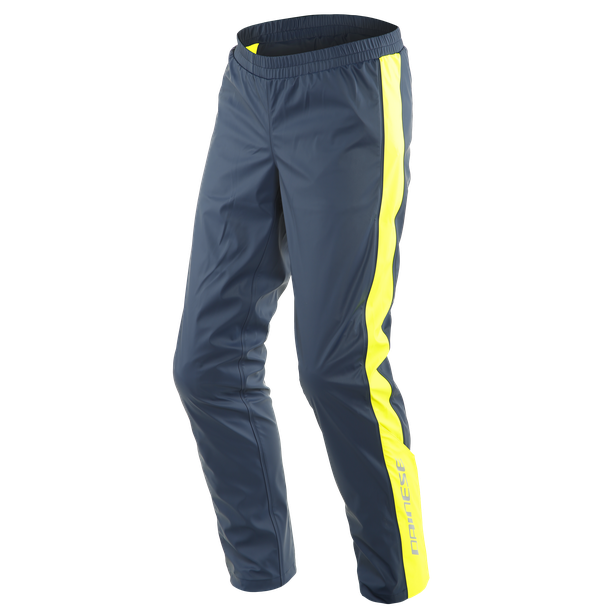 Dainese Storm 2 Unisex Black Iris/Fluro Yellow Rain Pants