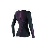 Dainese D-Core Thermo Black/Fuchsia Long Sleeve Womens Tee