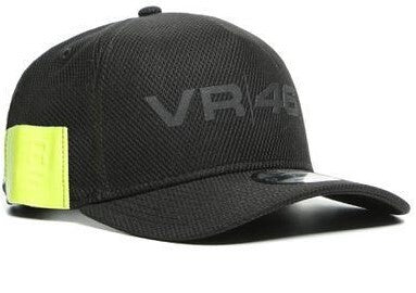 Dainese VR46 9Forty Cap Black/Fluro-Yellow