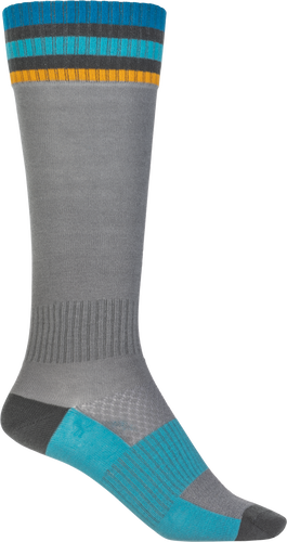 FLY 2023 MX Grey Youth Thin Socks