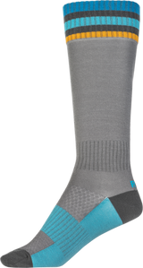 FLY 2023 MX Grey Youth Thin Socks