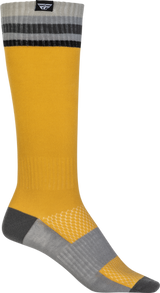 FLY 2023 MX Yellow Youth Thin Socks