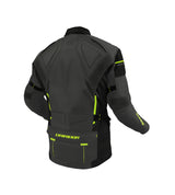 DriRider Compass 4 Grey/Black/Hi-Vis Yellow Textile Youth Jacket