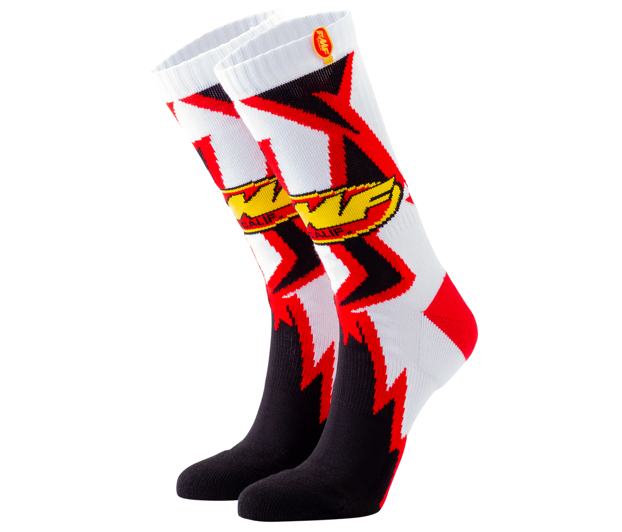 FMF Racing Shatter Socks White