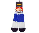 FMF Racing King Of Racing Socks White/Blue