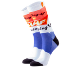 FMF Racing King Of Racing Socks White/Blue